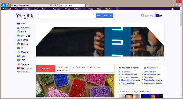 Yahoo : moteur de recherche